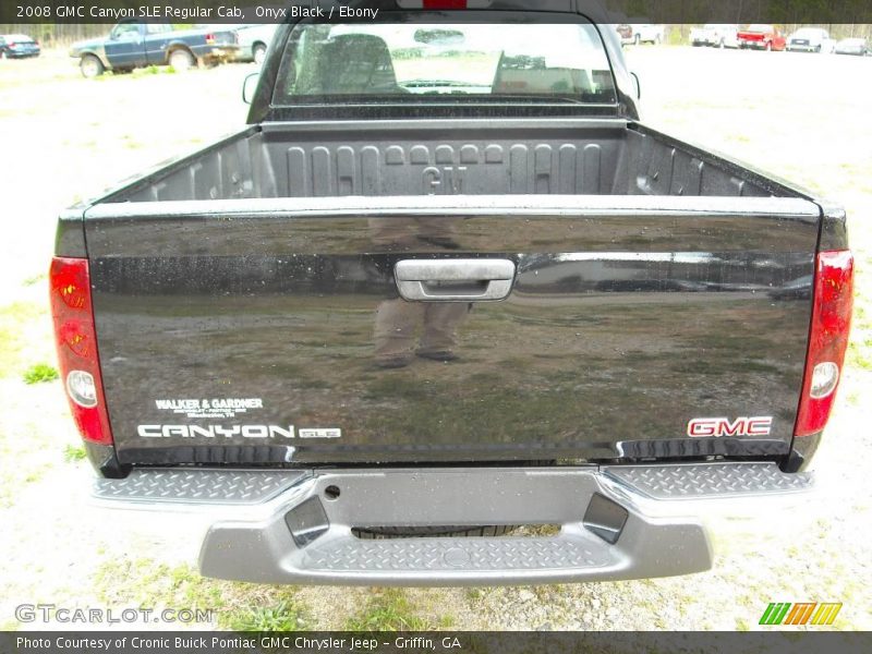 Onyx Black / Ebony 2008 GMC Canyon SLE Regular Cab
