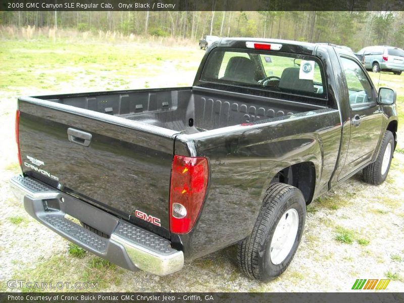 Onyx Black / Ebony 2008 GMC Canyon SLE Regular Cab