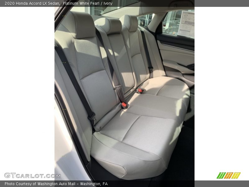 Platinum White Pearl / Ivory 2020 Honda Accord LX Sedan