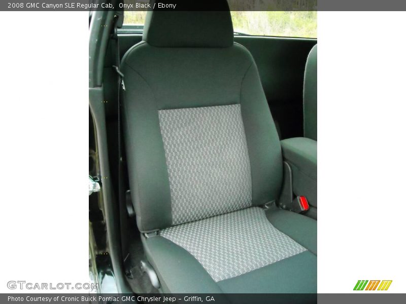 Onyx Black / Ebony 2008 GMC Canyon SLE Regular Cab