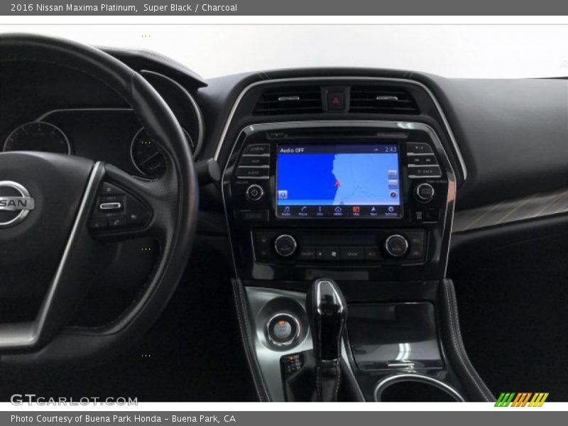 Super Black / Charcoal 2016 Nissan Maxima Platinum