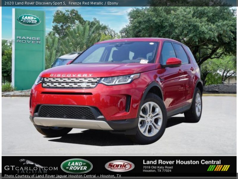 Firenze Red Metallic / Ebony 2020 Land Rover Discovery Sport S