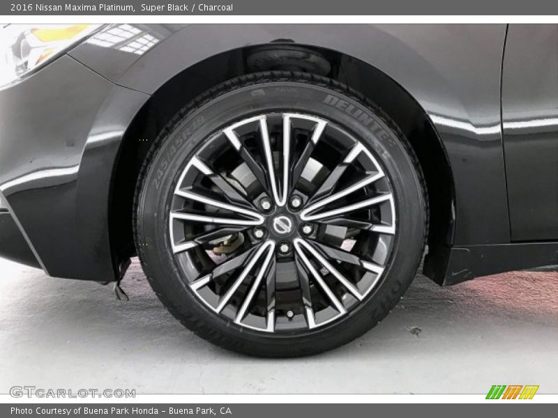 Super Black / Charcoal 2016 Nissan Maxima Platinum