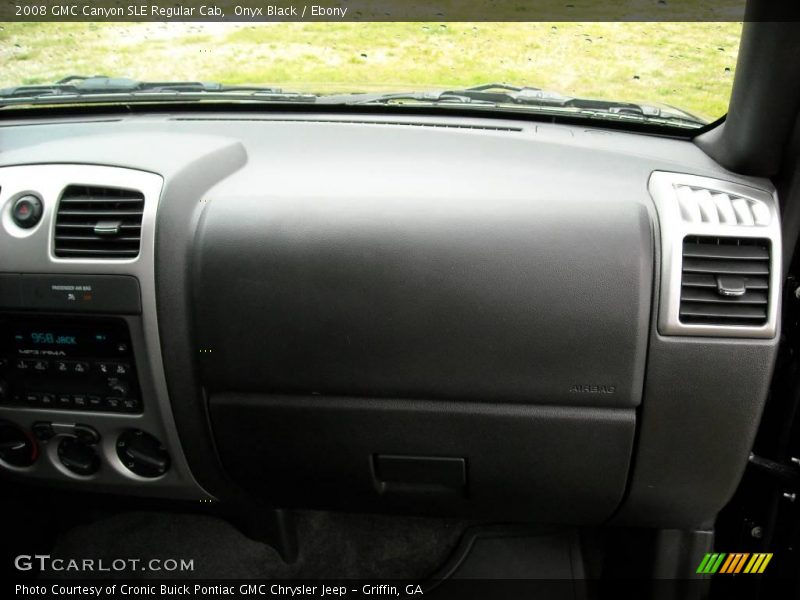 Onyx Black / Ebony 2008 GMC Canyon SLE Regular Cab