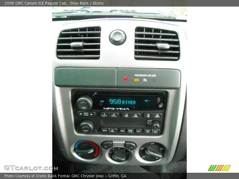 Onyx Black / Ebony 2008 GMC Canyon SLE Regular Cab