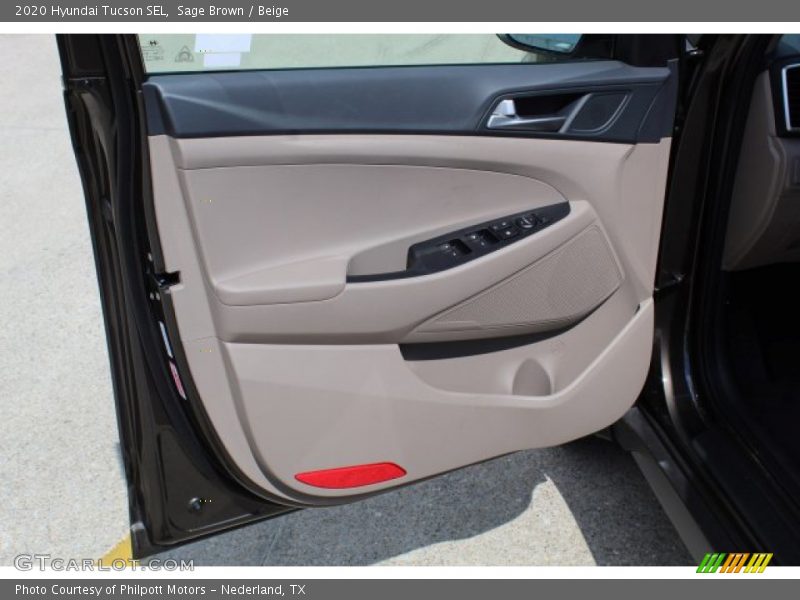 Sage Brown / Beige 2020 Hyundai Tucson SEL