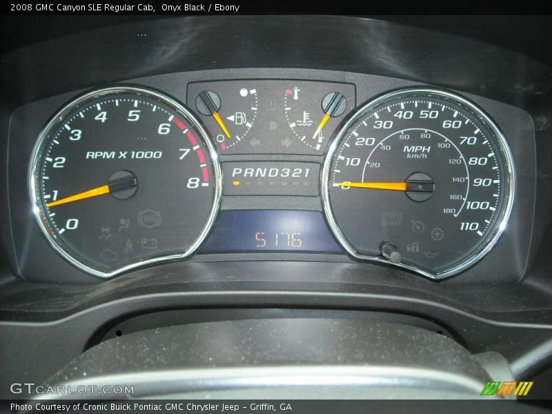 Onyx Black / Ebony 2008 GMC Canyon SLE Regular Cab