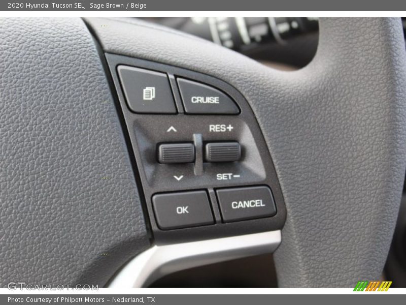 Sage Brown / Beige 2020 Hyundai Tucson SEL