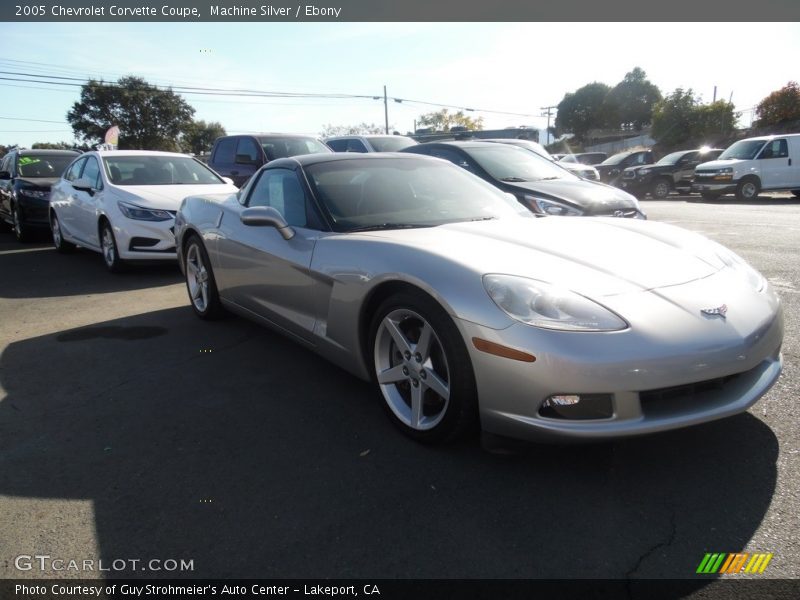 Machine Silver / Ebony 2005 Chevrolet Corvette Coupe