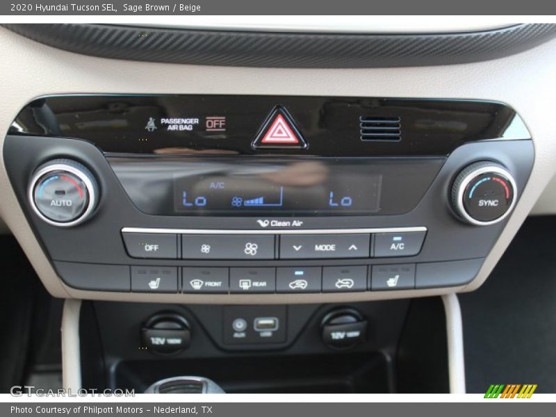 Sage Brown / Beige 2020 Hyundai Tucson SEL