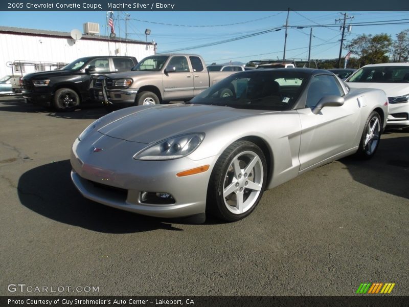 Machine Silver / Ebony 2005 Chevrolet Corvette Coupe