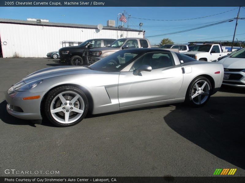 Machine Silver / Ebony 2005 Chevrolet Corvette Coupe
