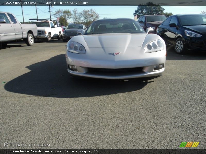Machine Silver / Ebony 2005 Chevrolet Corvette Coupe