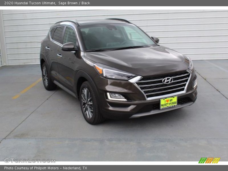 Sage Brown / Black 2020 Hyundai Tucson Ultimate