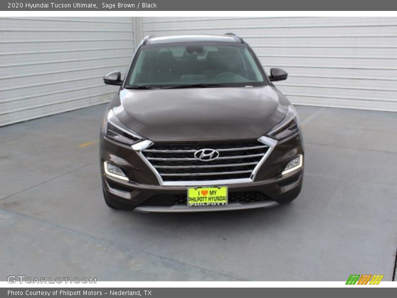 Sage Brown / Black 2020 Hyundai Tucson Ultimate