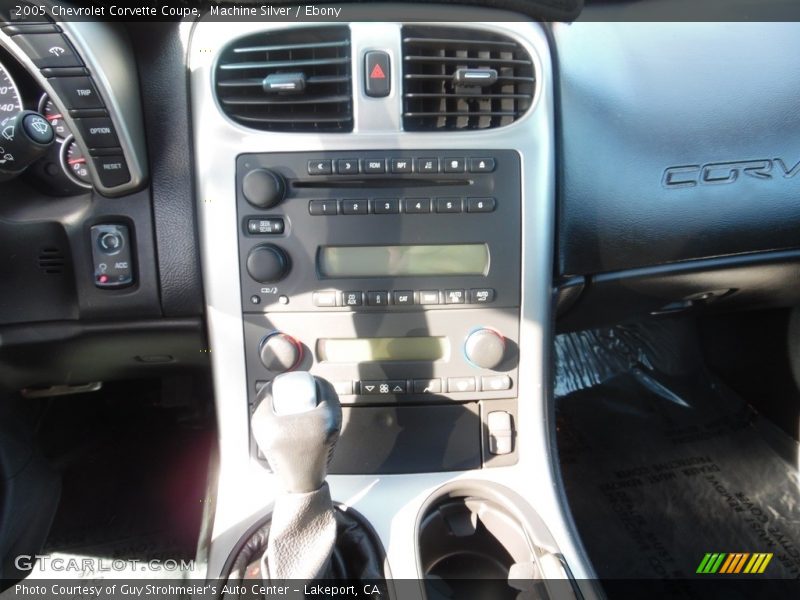 Machine Silver / Ebony 2005 Chevrolet Corvette Coupe