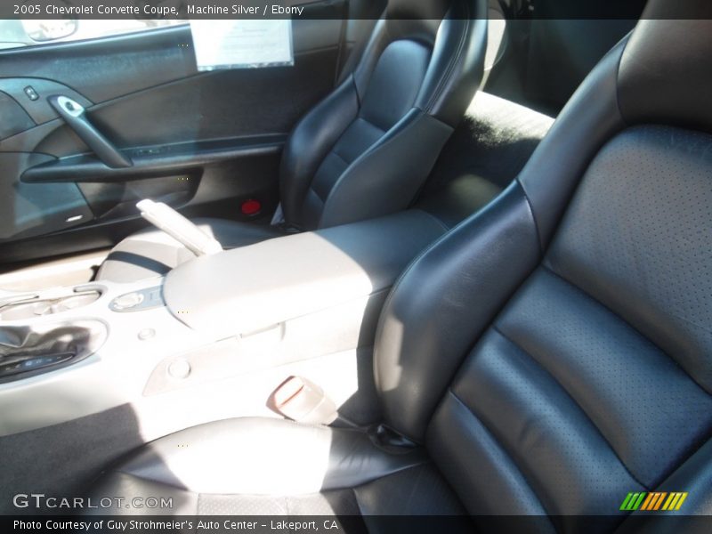 Machine Silver / Ebony 2005 Chevrolet Corvette Coupe