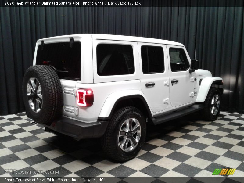 Bright White / Dark Saddle/Black 2020 Jeep Wrangler Unlimited Sahara 4x4