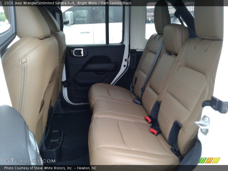 Bright White / Dark Saddle/Black 2020 Jeep Wrangler Unlimited Sahara 4x4