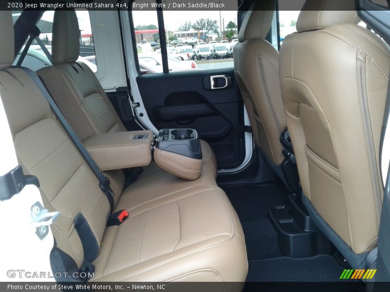 Bright White / Dark Saddle/Black 2020 Jeep Wrangler Unlimited Sahara 4x4
