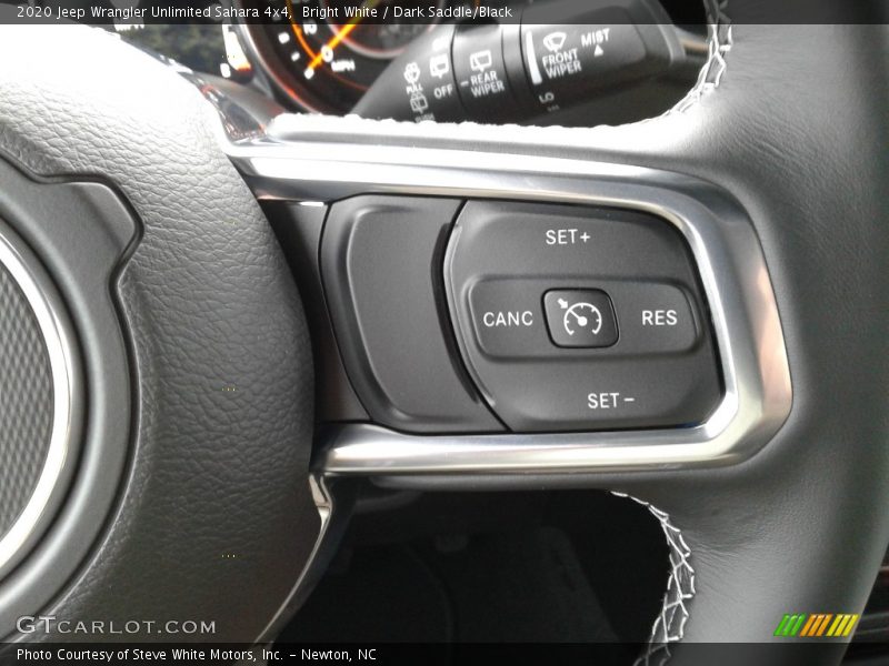 Bright White / Dark Saddle/Black 2020 Jeep Wrangler Unlimited Sahara 4x4