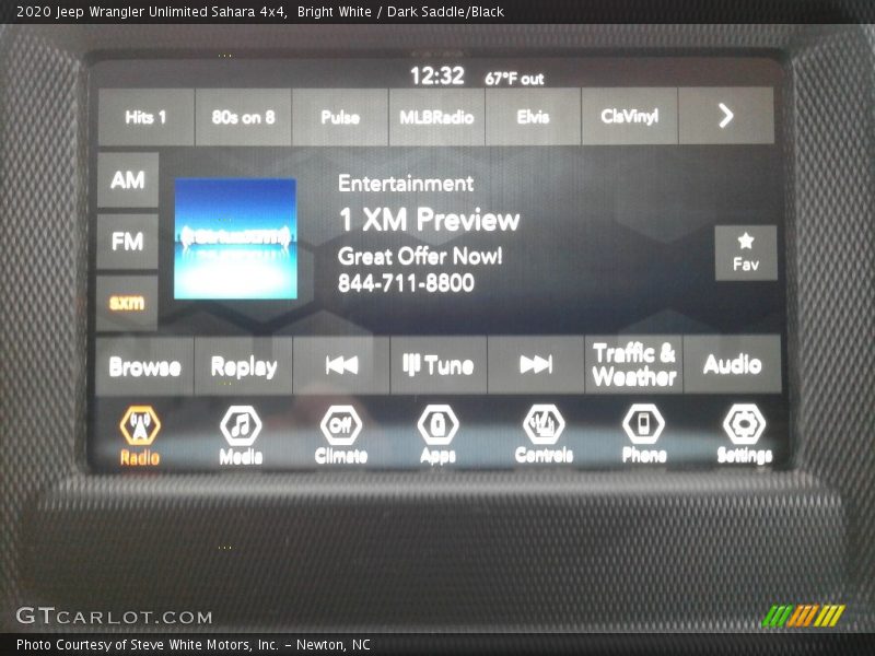 Bright White / Dark Saddle/Black 2020 Jeep Wrangler Unlimited Sahara 4x4