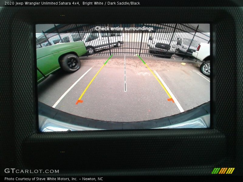Bright White / Dark Saddle/Black 2020 Jeep Wrangler Unlimited Sahara 4x4