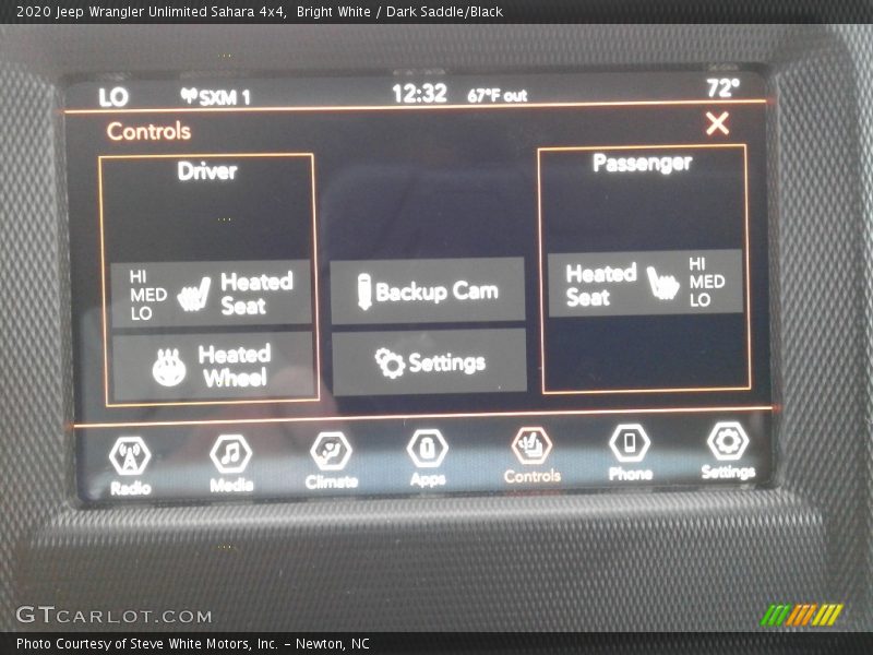 Bright White / Dark Saddle/Black 2020 Jeep Wrangler Unlimited Sahara 4x4