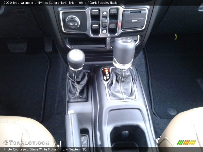 Bright White / Dark Saddle/Black 2020 Jeep Wrangler Unlimited Sahara 4x4