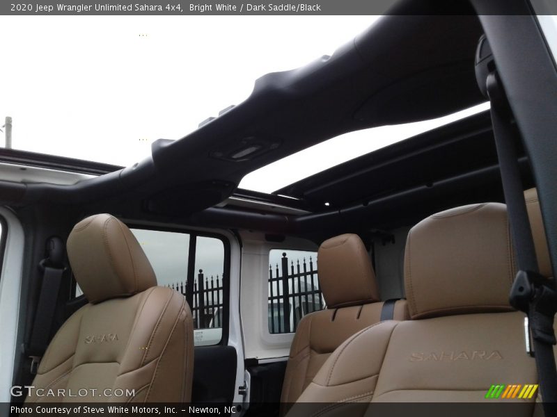 Bright White / Dark Saddle/Black 2020 Jeep Wrangler Unlimited Sahara 4x4