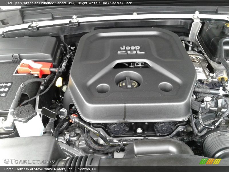 Bright White / Dark Saddle/Black 2020 Jeep Wrangler Unlimited Sahara 4x4