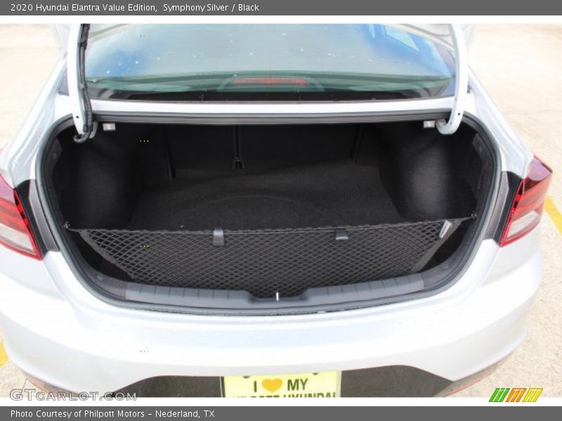 Symphony Silver / Black 2020 Hyundai Elantra Value Edition