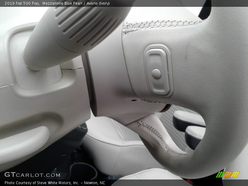 Mezzanotte Blue Pearl / Avorio (Ivory) 2019 Fiat 500 Pop