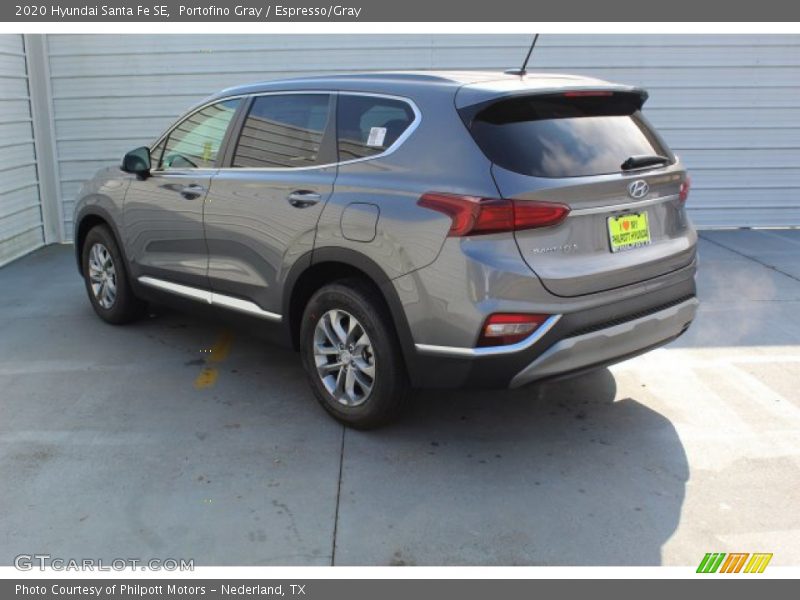 Portofino Gray / Espresso/Gray 2020 Hyundai Santa Fe SE
