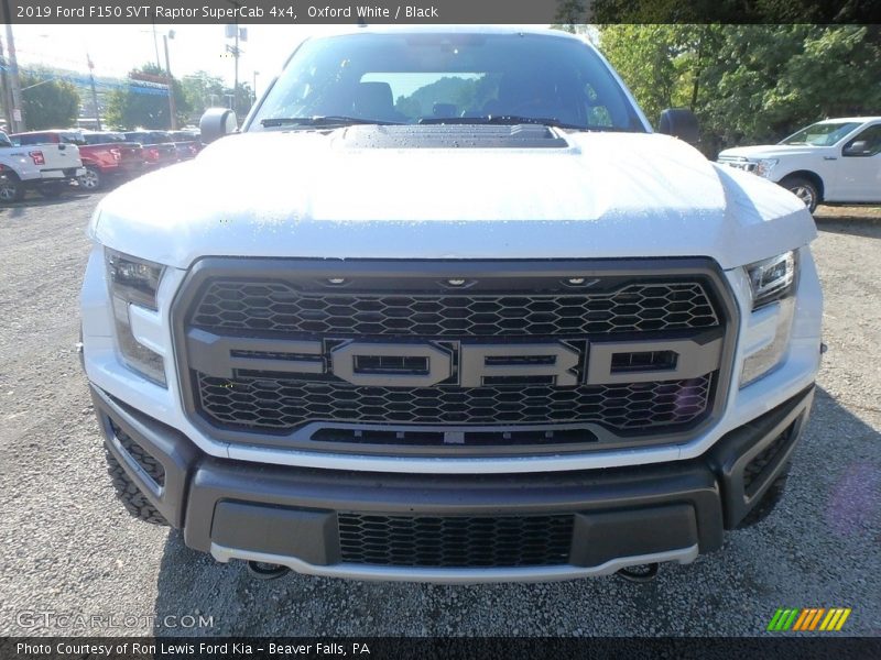 Oxford White / Black 2019 Ford F150 SVT Raptor SuperCab 4x4