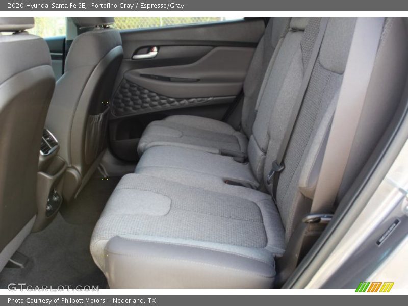 Portofino Gray / Espresso/Gray 2020 Hyundai Santa Fe SE
