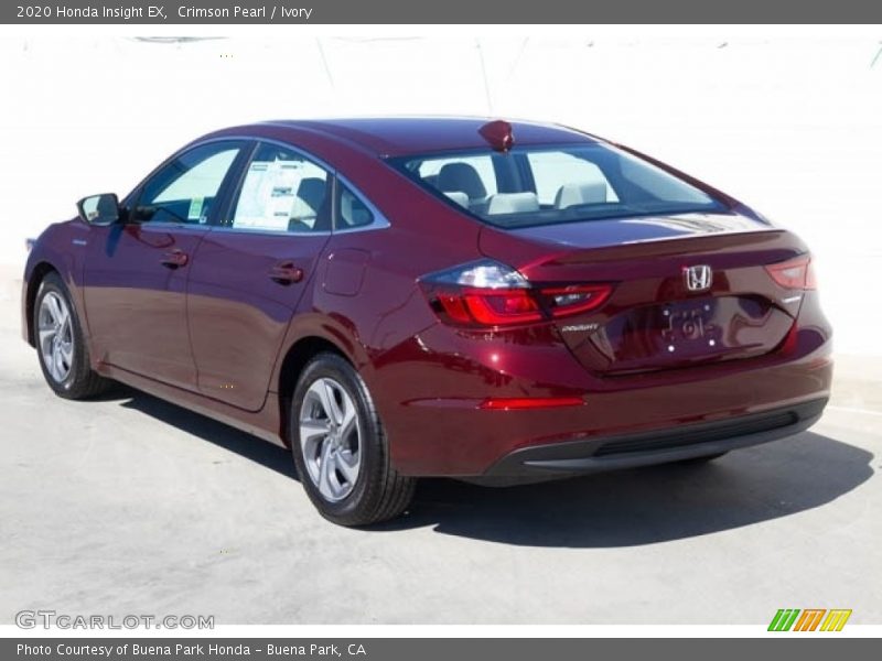 Crimson Pearl / Ivory 2020 Honda Insight EX
