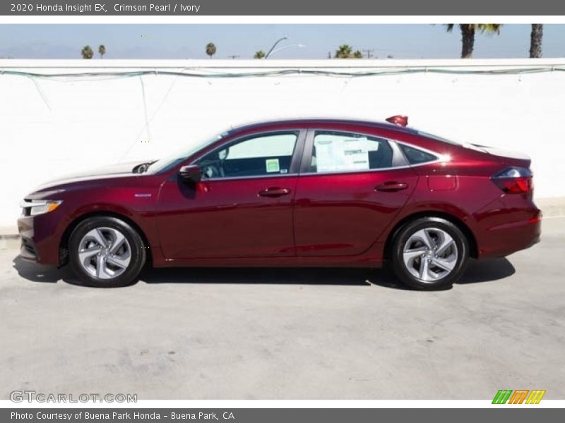 Crimson Pearl / Ivory 2020 Honda Insight EX