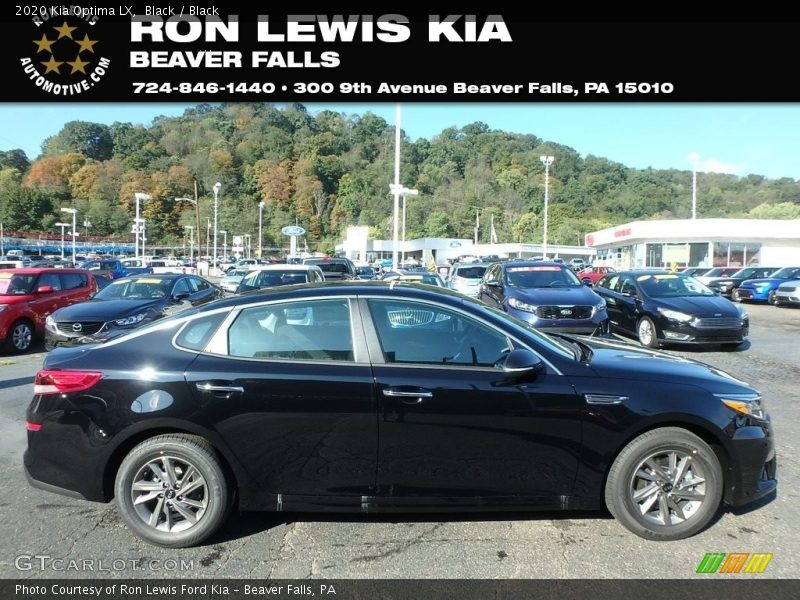 Black / Black 2020 Kia Optima LX