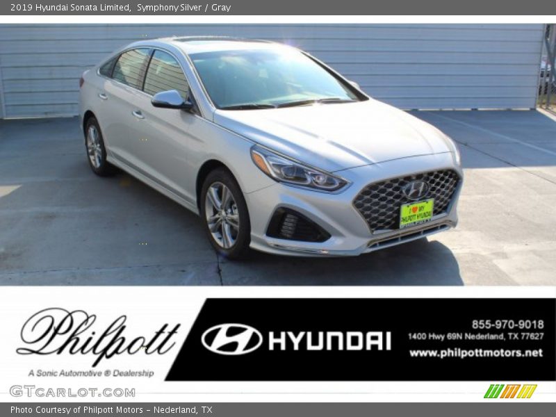 Symphony Silver / Gray 2019 Hyundai Sonata Limited