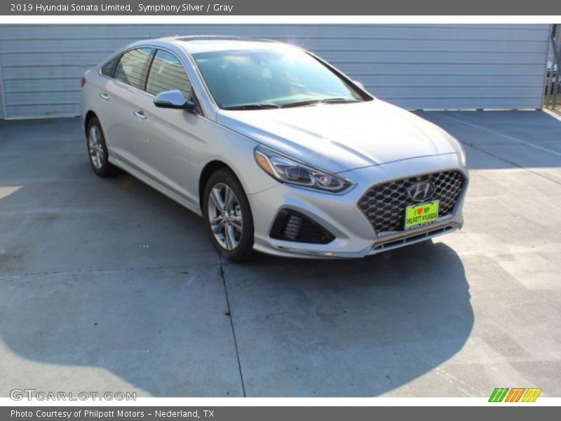 Symphony Silver / Gray 2019 Hyundai Sonata Limited