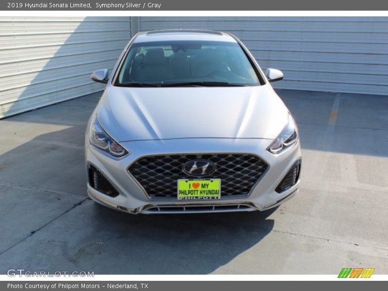 Symphony Silver / Gray 2019 Hyundai Sonata Limited