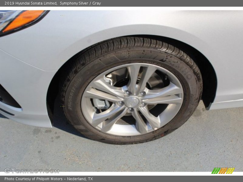 Symphony Silver / Gray 2019 Hyundai Sonata Limited