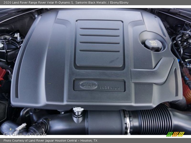  2020 Range Rover Velar R-Dynamic S Engine - 2.0 Liter Turbocharged DOHC 16-Valve VVT 4 Cylinder