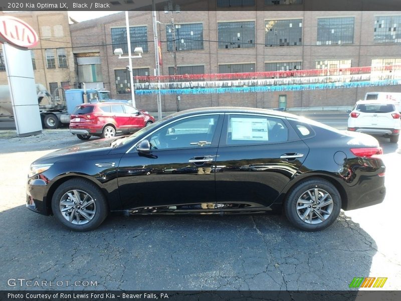 Black / Black 2020 Kia Optima LX