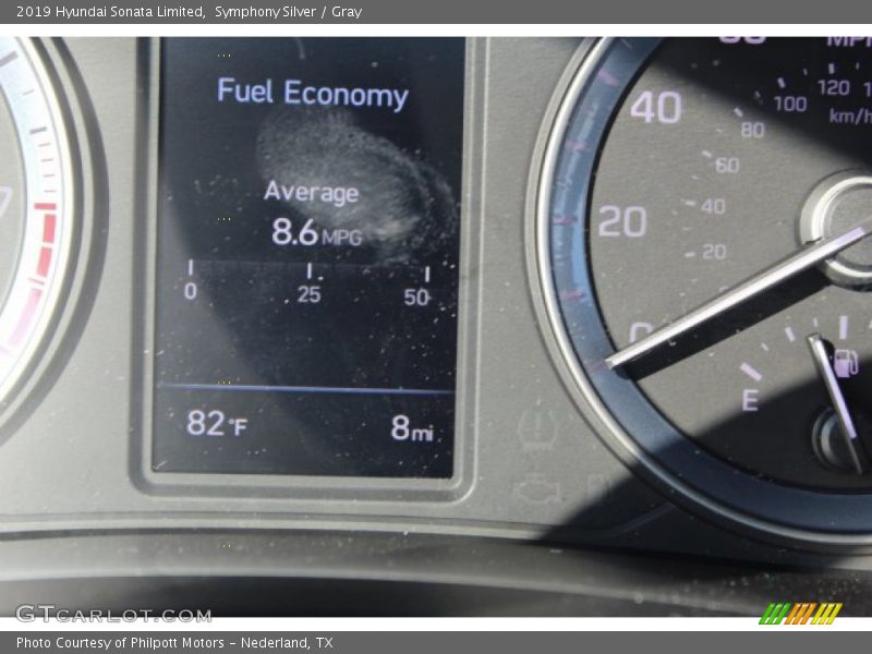 Symphony Silver / Gray 2019 Hyundai Sonata Limited