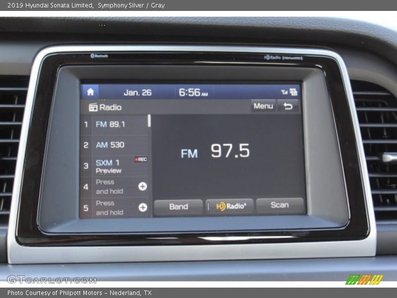Symphony Silver / Gray 2019 Hyundai Sonata Limited