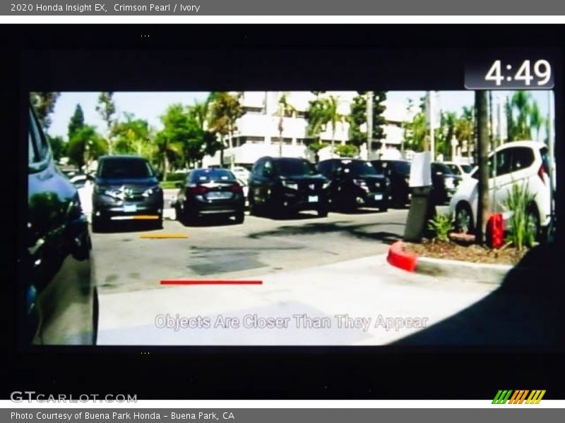 Crimson Pearl / Ivory 2020 Honda Insight EX