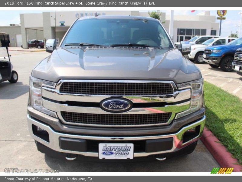 Stone Gray / King Ranch Kingsville/Java 2019 Ford F150 King Ranch SuperCrew 4x4