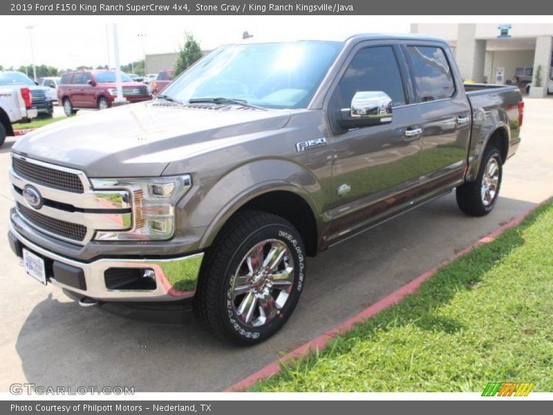 Stone Gray / King Ranch Kingsville/Java 2019 Ford F150 King Ranch SuperCrew 4x4